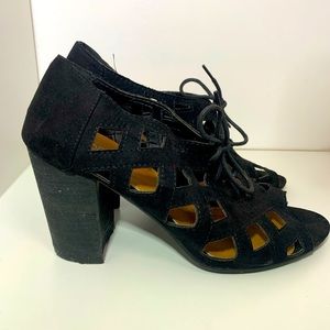 Ardene Black Heels size 9